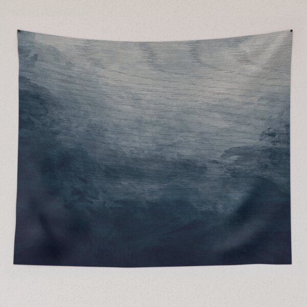Item preview, Woodgrain - Blue Stain designed and sold by raymondwarenyc.