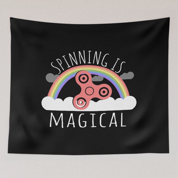 Item preview, Fidget Spinning Is Magical designed and sold by flippinsg.