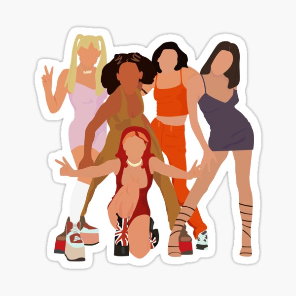 Spice Girls Sticker