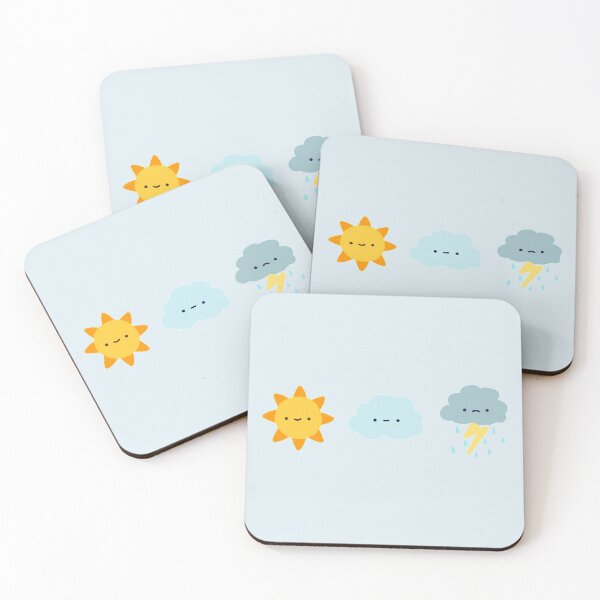 Item preview, Cute Weather Icons designed and sold by Nabibibi.