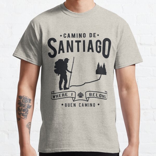 Vista previa del artículo con la obra «Buen camino de santiago. Compostela Peregrino», diseñado y vendido por STdesigns.