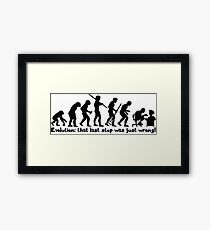 Technology Evolution Framed Print