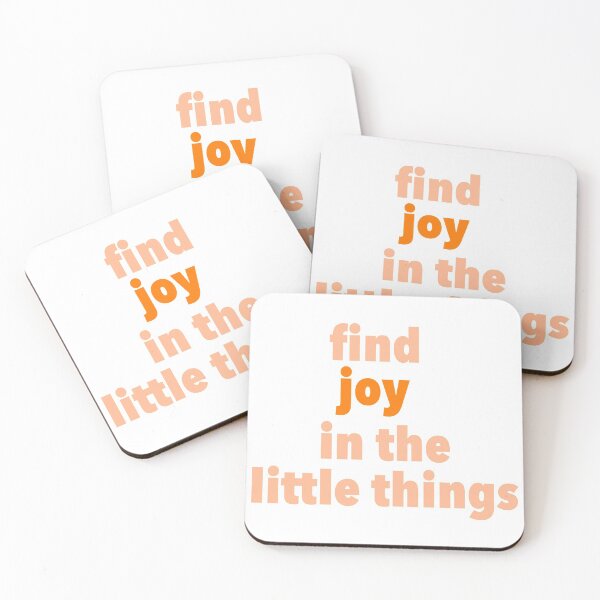 Item preview, find joy in the little things sticker  designed and sold by brissadesigns.