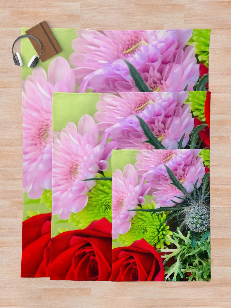 Thumbnail 5 of 6, Throw Blanket, Beautiful Roses designed and sold by yyrom445.