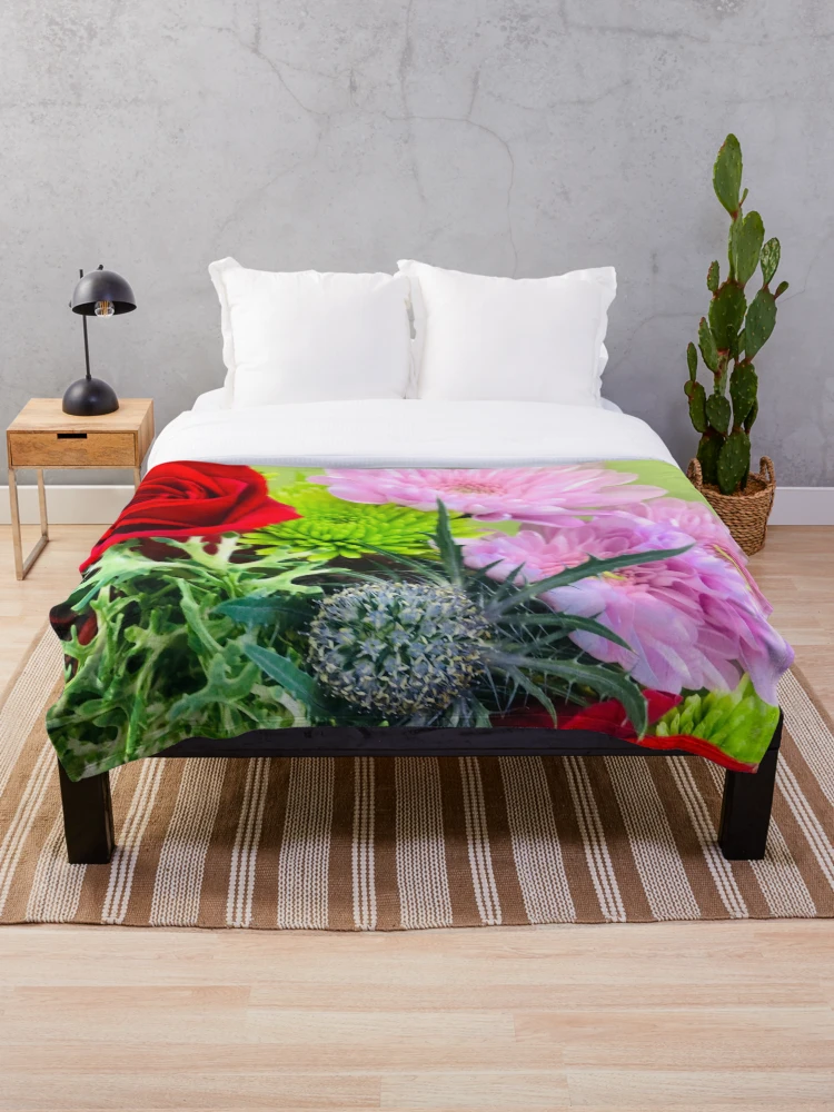 Thumbnail 1 of 6, Throw Blanket, Beautiful Roses designed and sold by yyrom445.