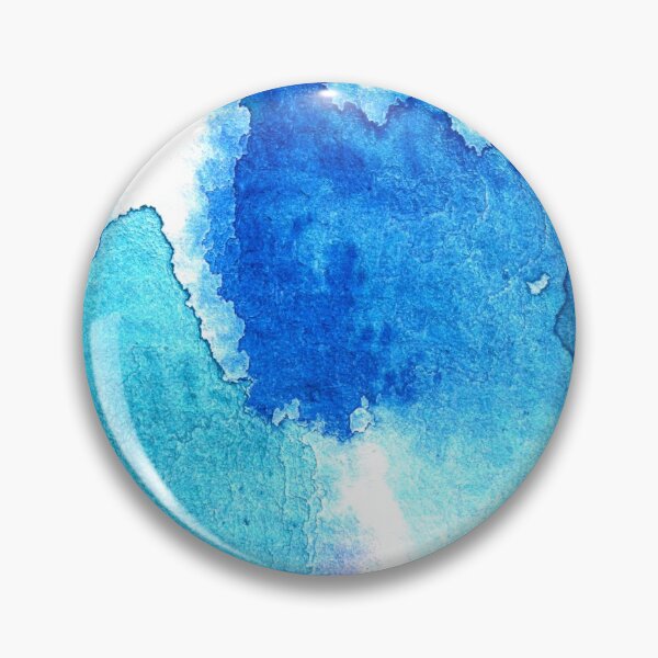Item preview, Blue Watercolor Abstract I designed and sold by Kathie Nichols.