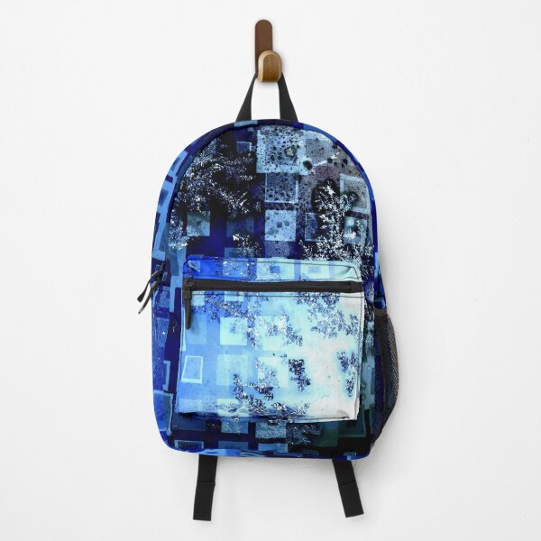 Item preview, Abstract blue winter frost  designed and sold by north10creation.