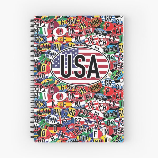 Item preview, United States of America Vehicle Code Mosaic designed and sold by travelwitheric.