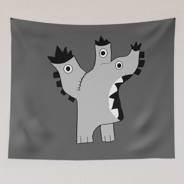 Item preview, Three Eyed Creature designed and sold by TerriblyTina.