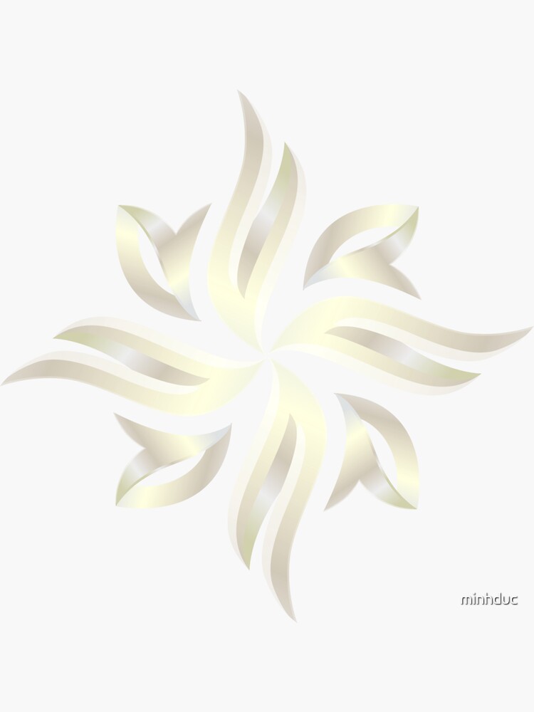"Naur Loth in Sindarin meaning Fire Flower" Sticker by minhduc | Redbubble