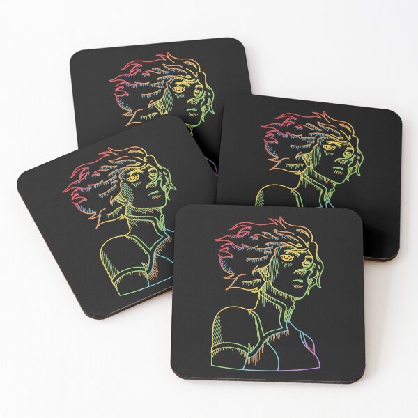 Item preview, Rainbow Korra - Black Background designed and sold by Catie8D.
