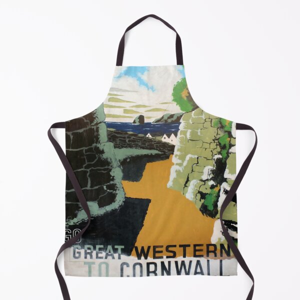 Item preview, Railway Poster Cornwall designed and sold by stickart-marek.