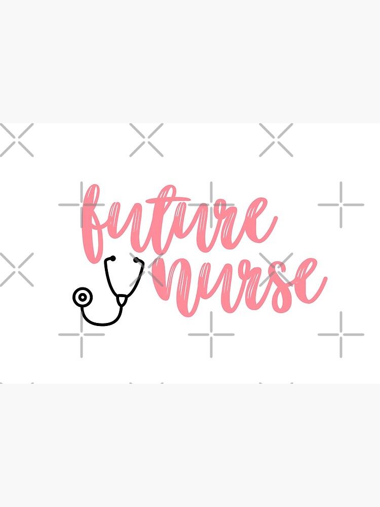 Future Nurse Sticker Mask For Sale By Allieweek Redbubble