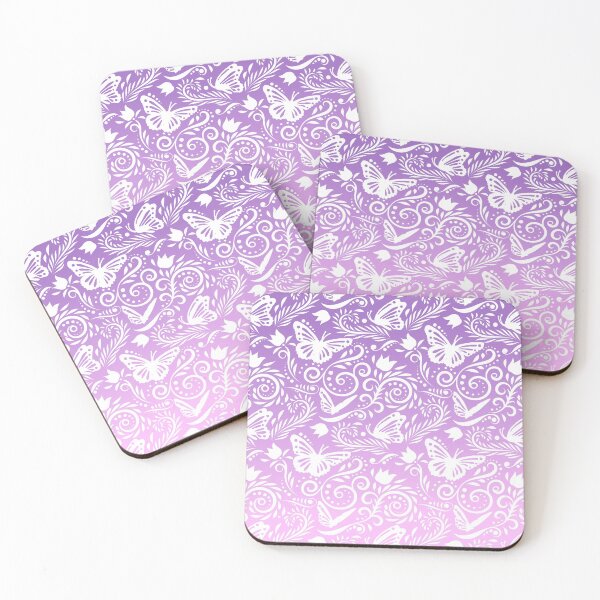 Item preview, Butterfly and Flower - Velvet Lilac (Dreamy Fantasy Collection) designed and sold by CreativityRoams.