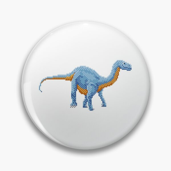 Item preview, Dinosaurio Pixel Long Neck designed and sold by freedom4life.