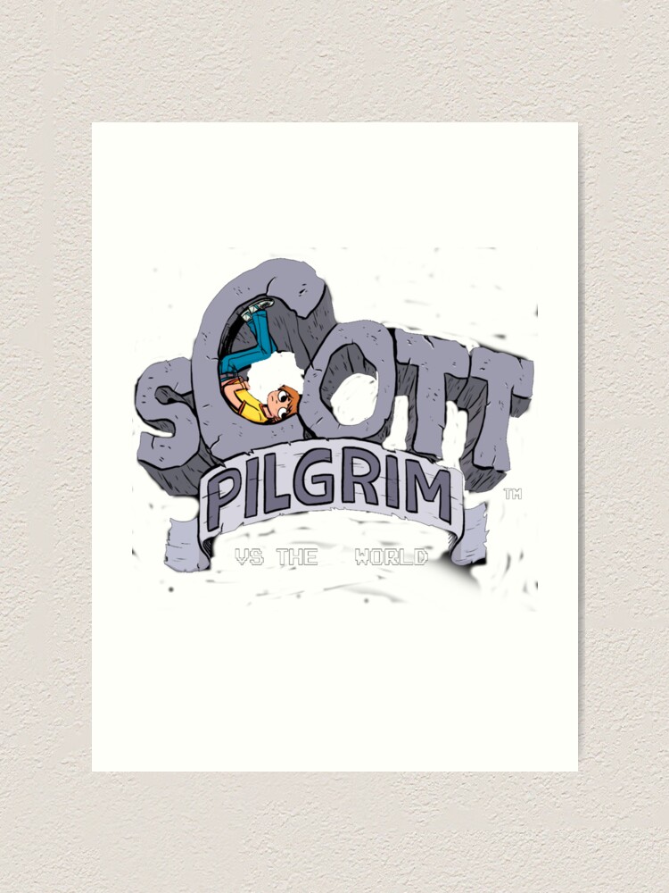 Scott Pilgrim Vs The World Art Print By Spiderkid1199 Redbubble