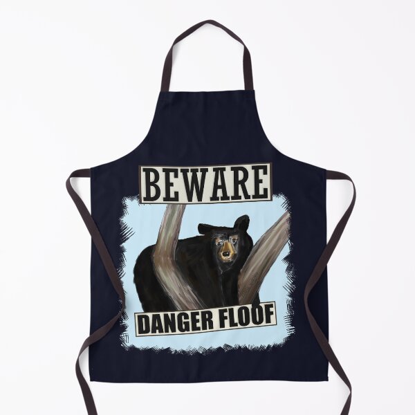 Item preview, Danger Floof - It's a bear! designed and sold by robinyukiko.