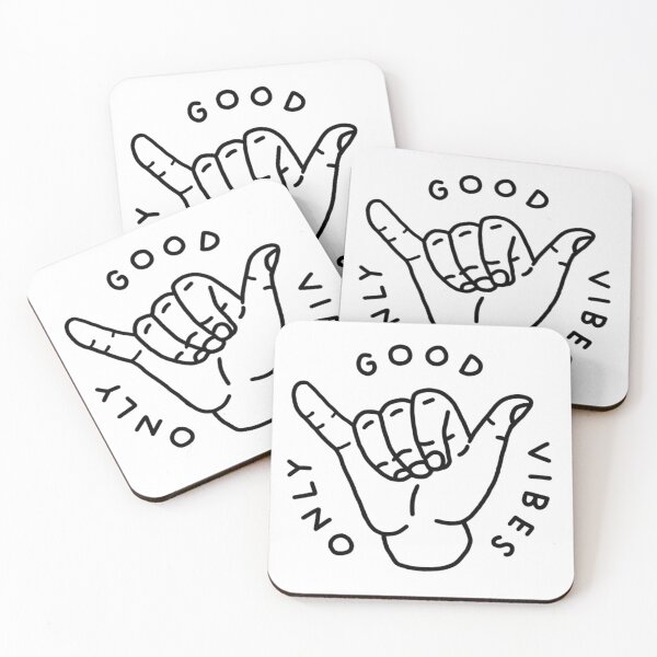 Item preview, Good Vibes Only Shaka designed and sold by mappsart.