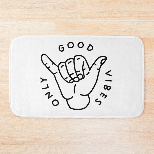 Item preview, Good Vibes Only Shaka designed and sold by mappsart.