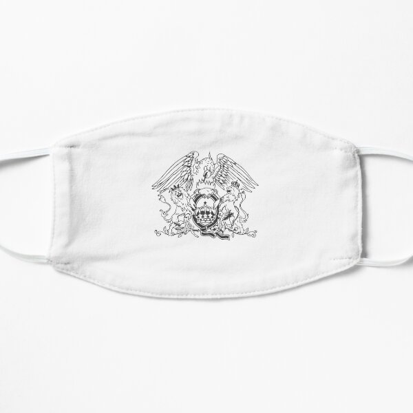 queen emblem Flat Mask