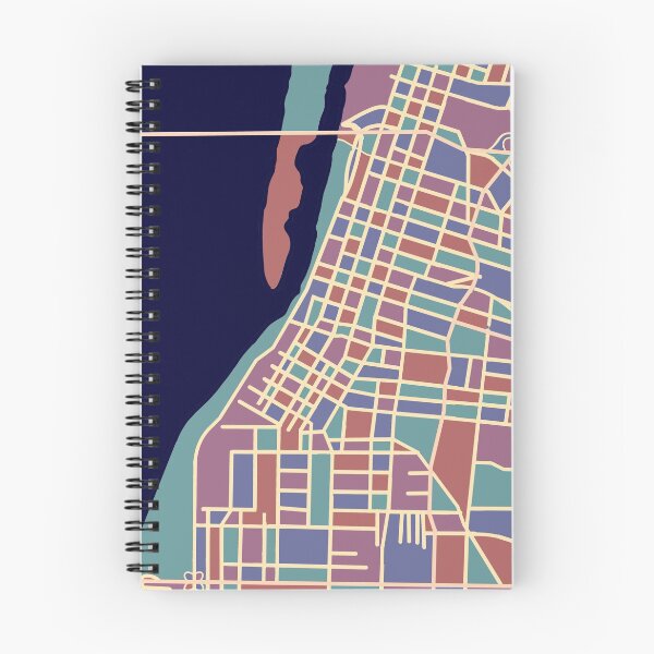 Item preview, Memphis street map designed and sold by abipinn.