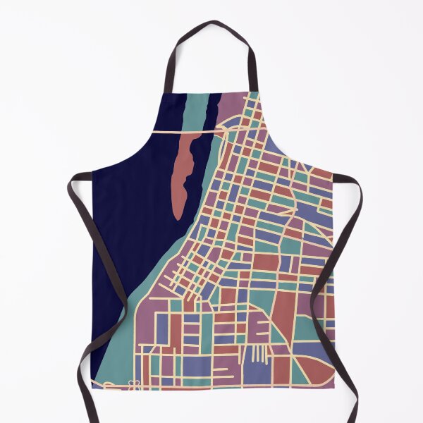 Item preview, Memphis street map designed and sold by abipinn.