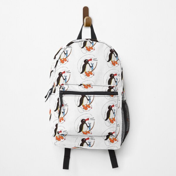 Item preview, Pingu Catching his Lunch designed and sold by emilunax.