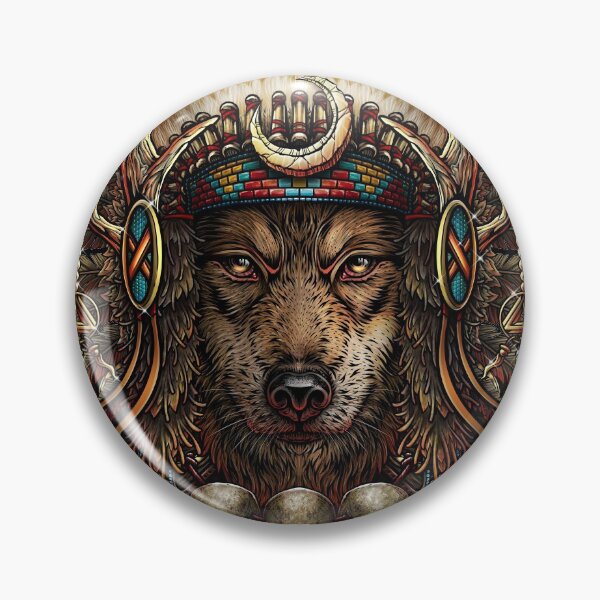 Item preview, americannative wolf  (Winya No. 164) designed and sold by Winya.