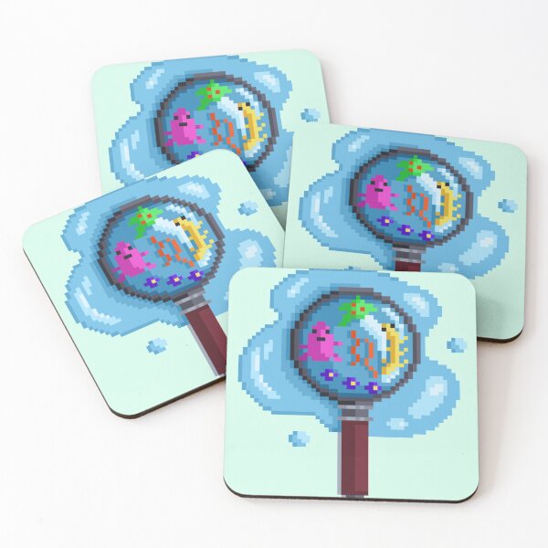 Item preview, Gérmenes y bacterias con aumento pixelado designed and sold by HopeDetour.