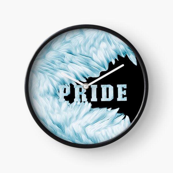 PRIDE EAGLE PRINT Clock