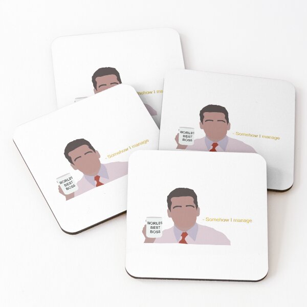 Item preview, Michael Scott - World's Best Boss designed and sold by brehumphres.