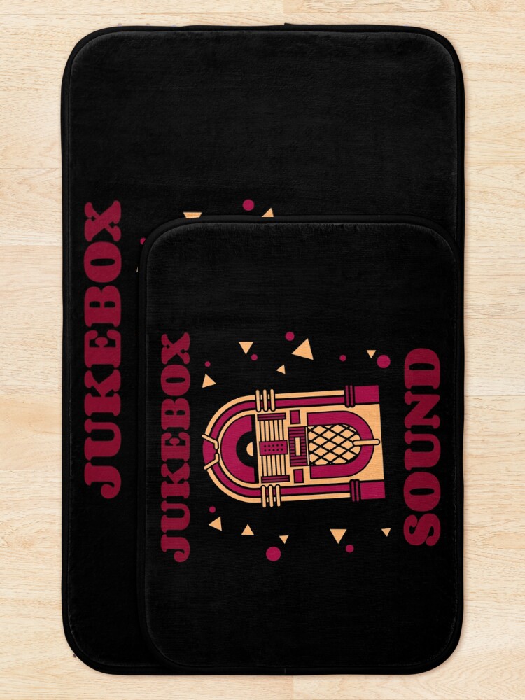 Thumbnail 5 of 6, Bath Mat, Retro Jukebox Sound designed and sold by Timmyss.