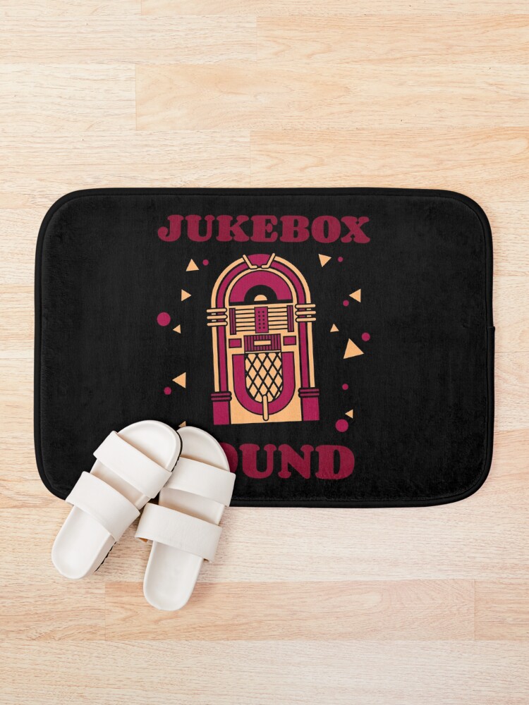Thumbnail 1 of 6, Bath Mat, Retro Jukebox Sound designed and sold by Timmyss.