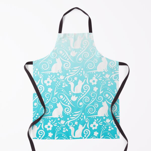 Item preview, Cat and Flowers - The Blue Sky RS (Dreamy Fantasy Collection) designed and sold by CreativityRoams.