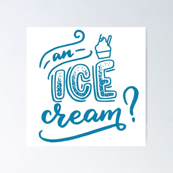Item preview, Una impresión de helado designed and sold by KNRG.