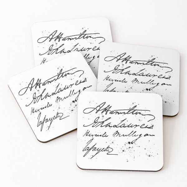 Item preview, Hamilton Laurens Mulligan Lafayette Signatures designed and sold by AutonomousN.