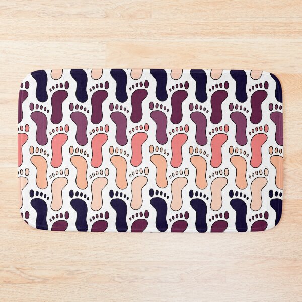 Item preview, Human Footprints || Warm Palette || Feet designed and sold by Hilary Leslie.