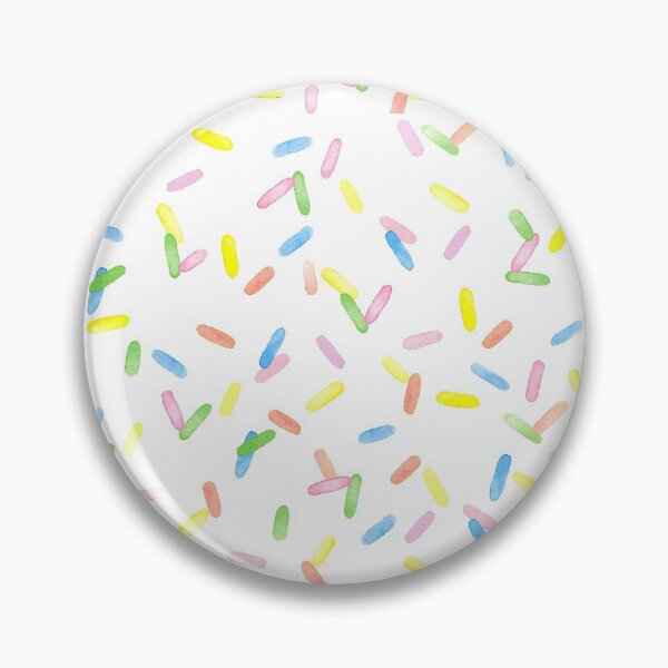 Item preview, Colorful rainbow sprinkles watercolor designed and sold by heartofanna.