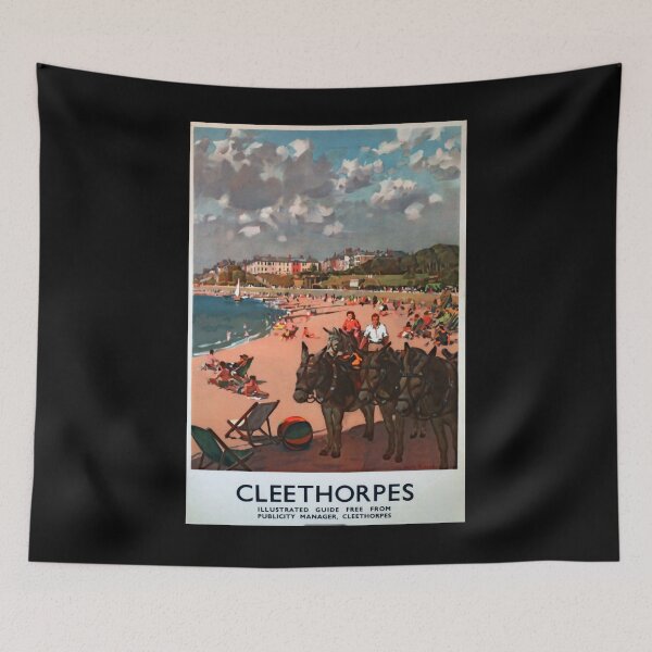 Item preview, Railway Poster Cleethorpes designed and sold by stickart-marek.