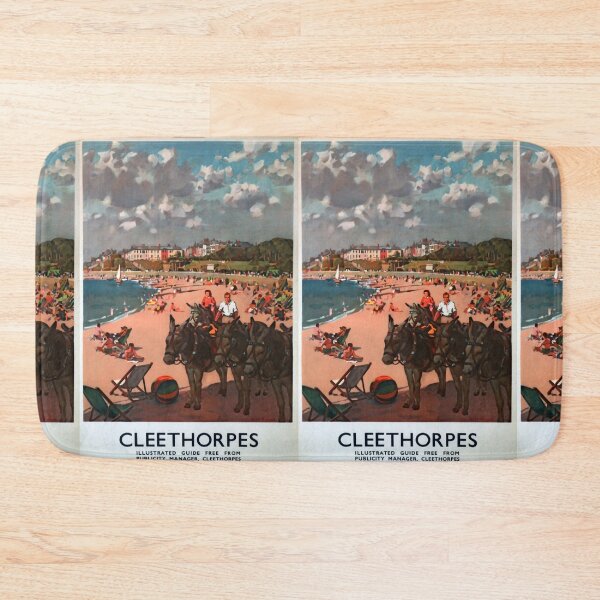 Item preview, Railway Poster Cleethorpes designed and sold by stickart-marek.