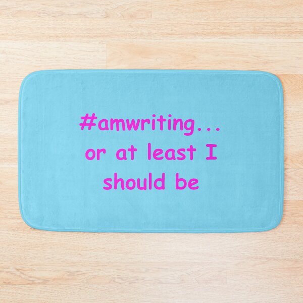 Item preview, Should Be Writing in Pink designed and sold by TeaRoseWriter.