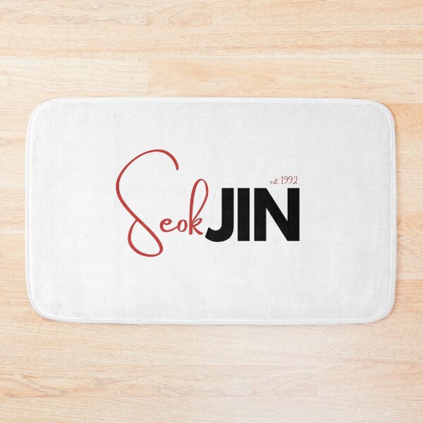 Item preview, BTS Jin Kim Seokjin  Bias Design Black/Red designed and sold by haikustore.