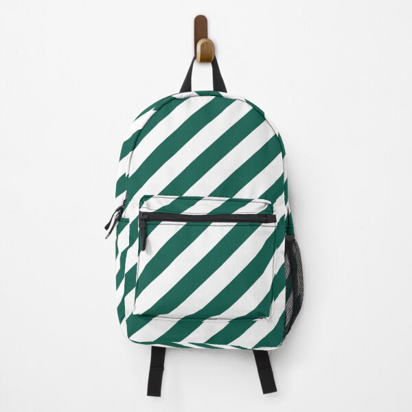 Item preview, Celebration Town Dark Green and Front Porch White Large Candy Cane Stripes designed and sold by CelebrationTown.