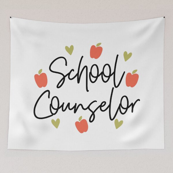 Item preview, School Counselor Mask designed and sold by EvyStickersx.
