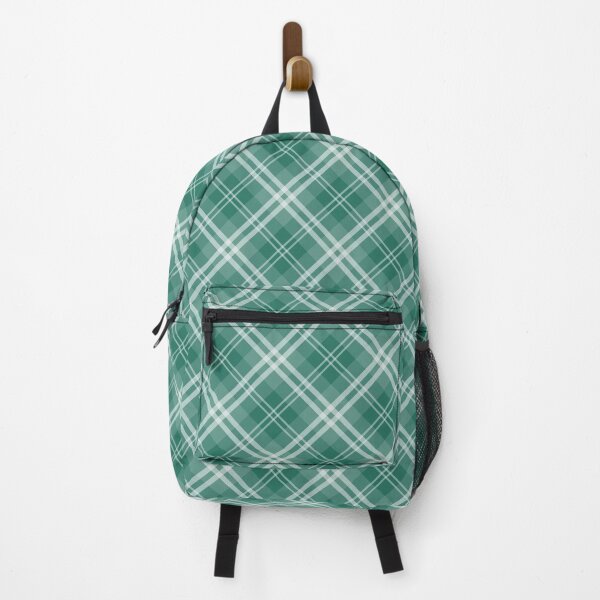 Item preview, Celebration Town Large Dark Green and White Tartan Plaid designed and sold by CelebrationTown.