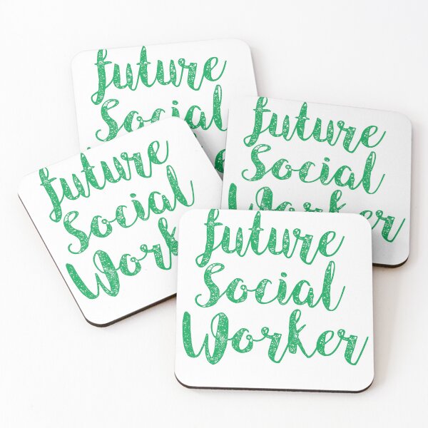 Item preview, future social worker  designed and sold by CodingForTech.