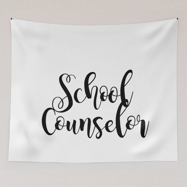 Item preview, School Counselor Mask designed and sold by EvyStickersx.