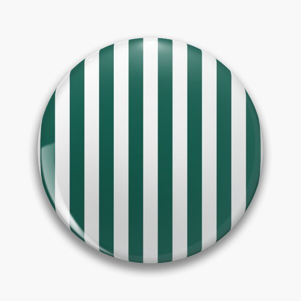 Item preview, Celebration Town Dark Green and Front Porch White Large Vertical Stripes designed and sold by CelebrationTown.