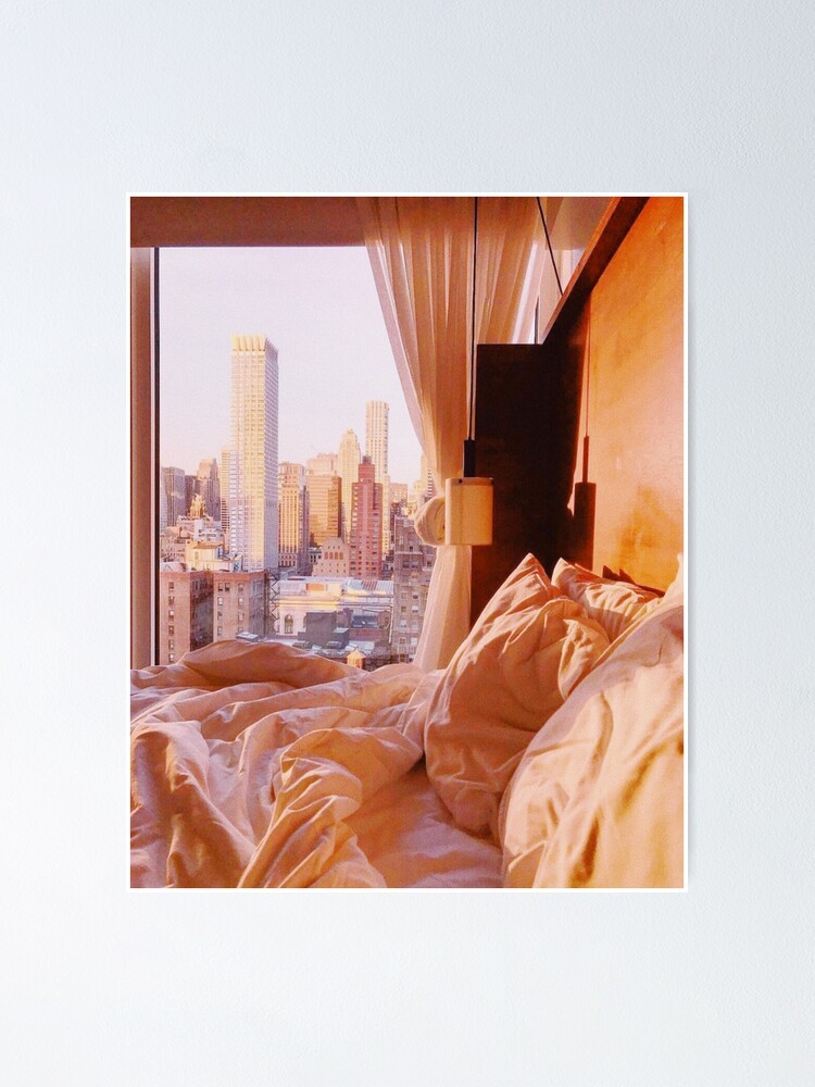 Alternate view of Golden Hour in New York Poster