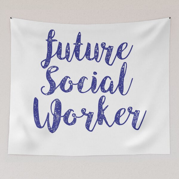 Item preview, future social worker  designed and sold by CodingForTech.